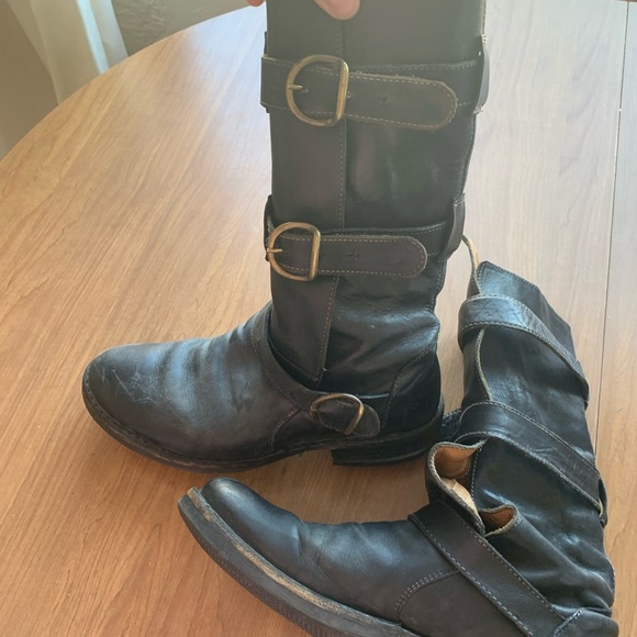 Fiorentini + Baker Eternity leather moto boots size 37.5 - Picture 11 of 11